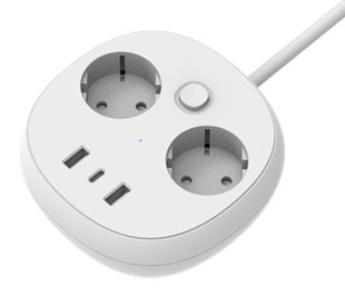 Bom preço. PD 32W e 45W Smart Power Strip com múltiplas portas USB, tomada AC 250V16A 4000W on-line