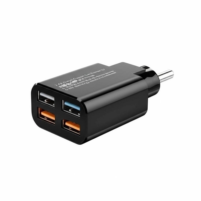 comprar Carregador de carro USB duplo 2.4A 3.0A para entrada 12V-24V EU AU UK US online manufacture