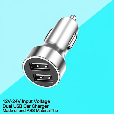 comprar 12V-24V Dual USB Car Charger com 2.4A 3.0A saída para UE AU Reino Unido EUA online manufacture