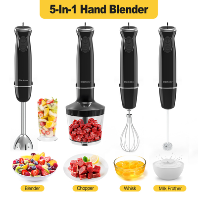 Bom preço. 5 em 1 Mixer manual multifunção SS Casamento 2 velocidades Controle de velocidade variável on-line