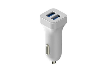 Bom preço. 12VDC branco - porto duplo 5V 2.4A do carregador do Usb do carro 24VDC para o carregamento rápido on-line