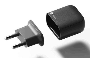 Bom preço. Carregador móvel rápido preto com porta usb dobro 5V 1A/2.1A/2.4A para o mercado da UE Coreia on-line