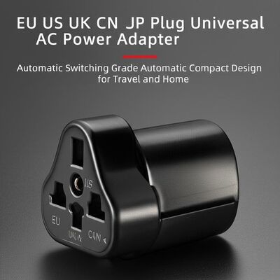 Bom preço. Adaptador de energia AC universal EU US UK CN JP AU Plug Comutação automática Grau Automático Design Compacto para Viagens e Casa on-line